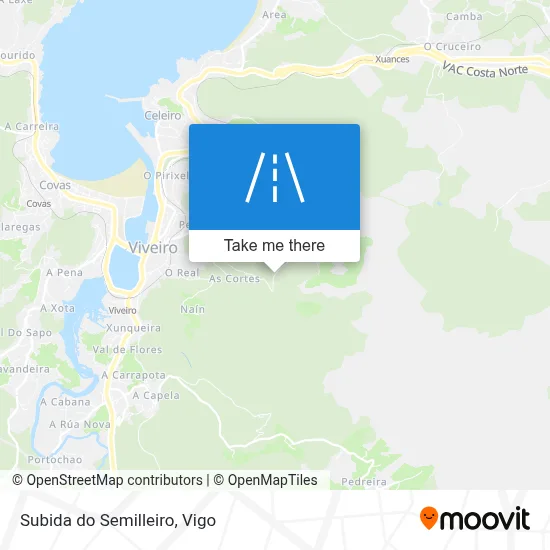 Subida do Semilleiro map