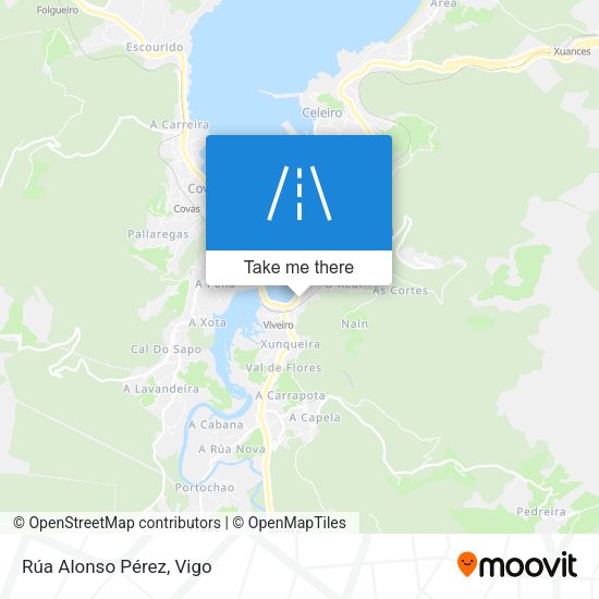 Rúa Alonso Pérez map