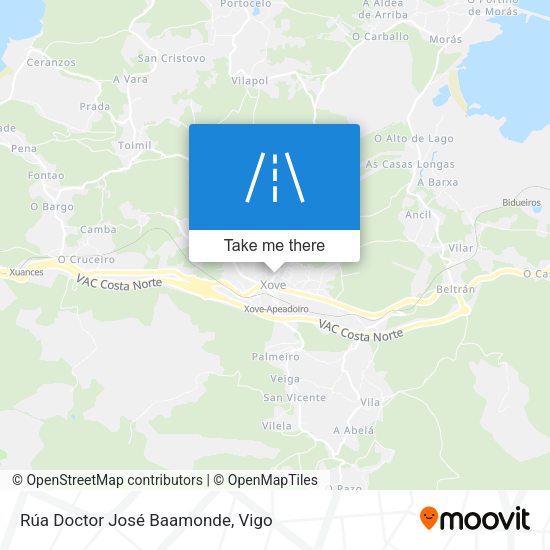 Rúa Doctor José Baamonde map