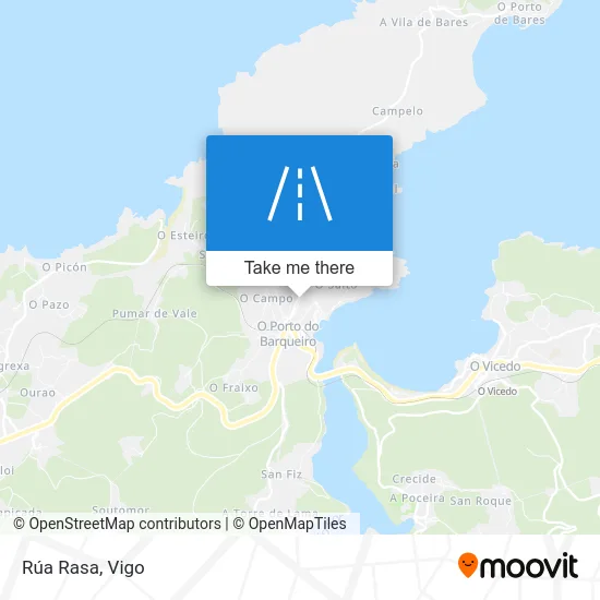 Rúa Rasa map