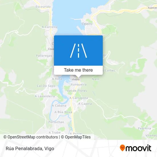 Rúa Penalabrada map