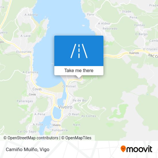 Camiño Muíño map