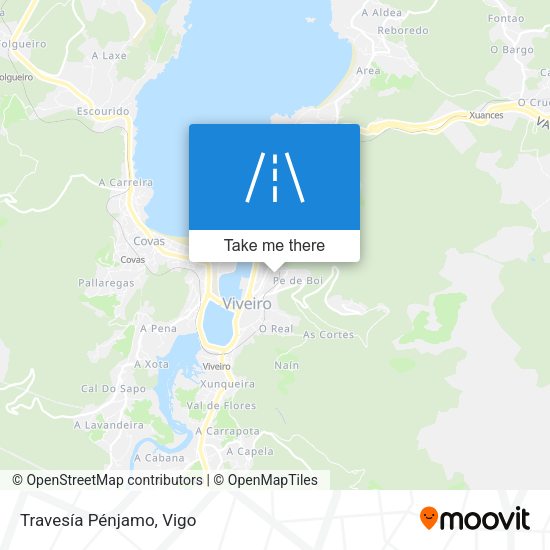Travesía Pénjamo map