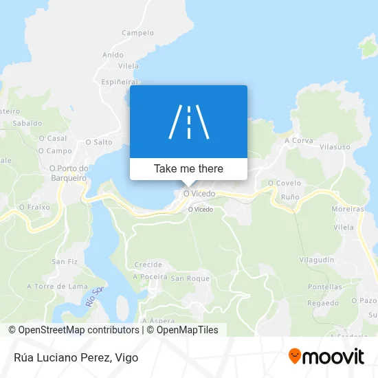 Rúa Luciano Perez map