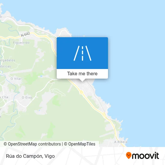 Rúa do Campón map