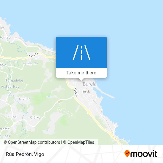 Rúa Pedrón map