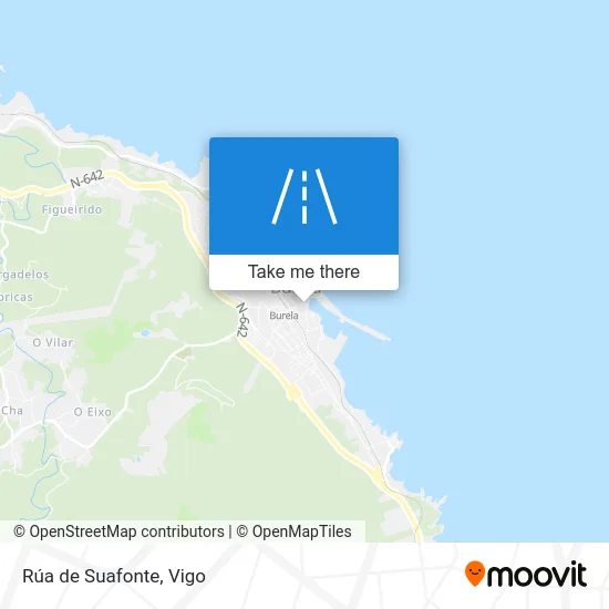 Rúa de Suafonte map