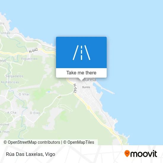 Rúa Das Laxelas map