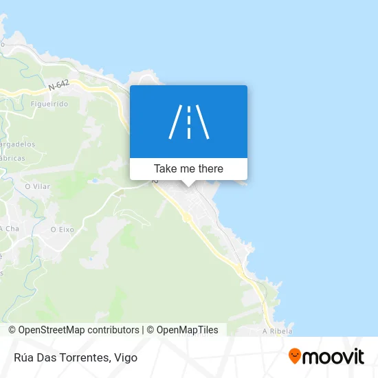 Rúa Das Torrentes map
