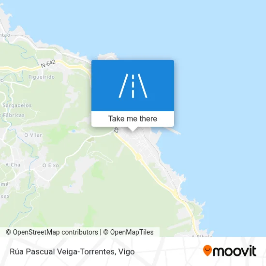 Rúa Pascual Veiga-Torrentes map