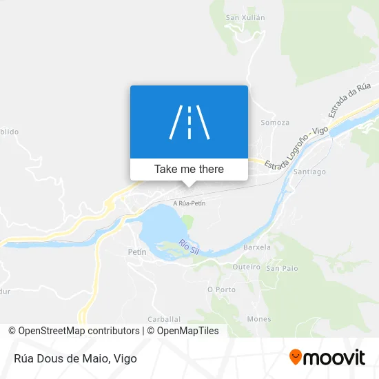 Rúa Dous de Maio map
