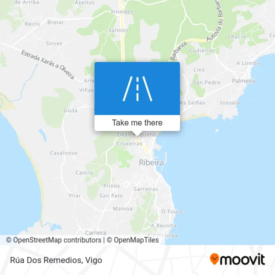 Rúa Dos Remedios map