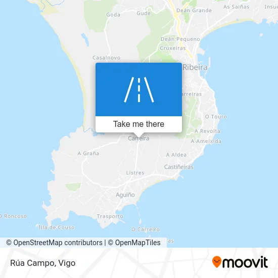 Rúa Campo map