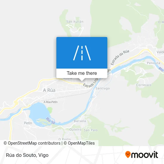 Rúa do Souto map