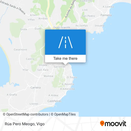 Rúa Pero Meogo map