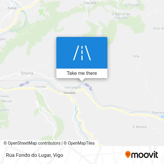 Rúa Fondo do Lugar map