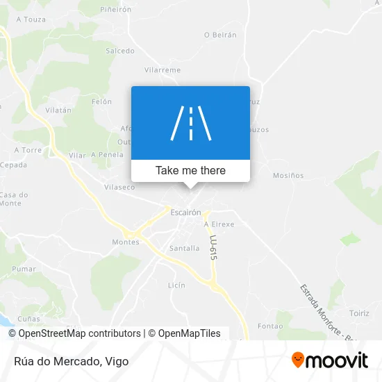 Rúa do Mercado map