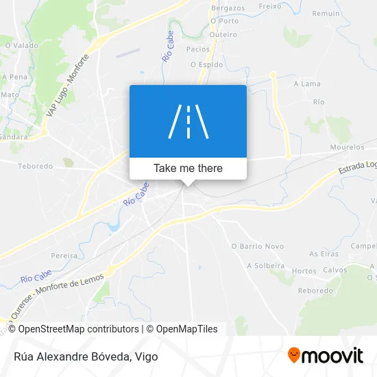 Rúa Alexandre Bóveda map