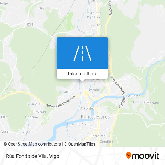 Rúa Fondo de Vila map