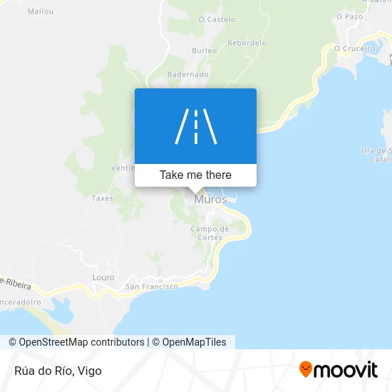 Rúa do Río map