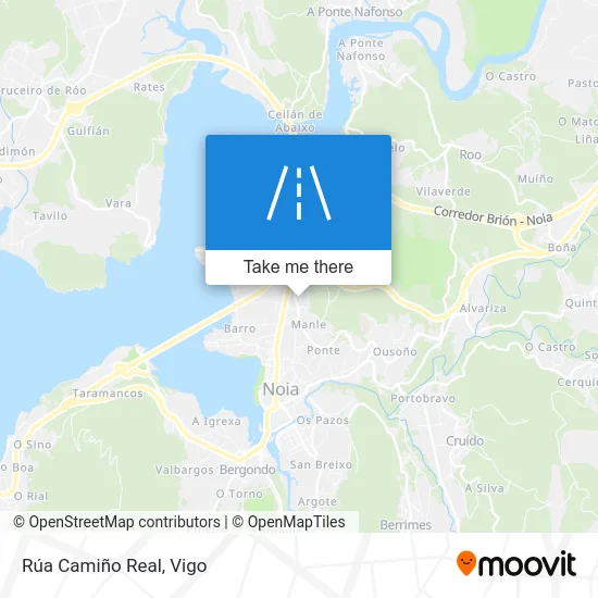 Rúa Camiño Real map