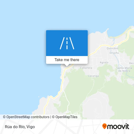 Rúa do Río map