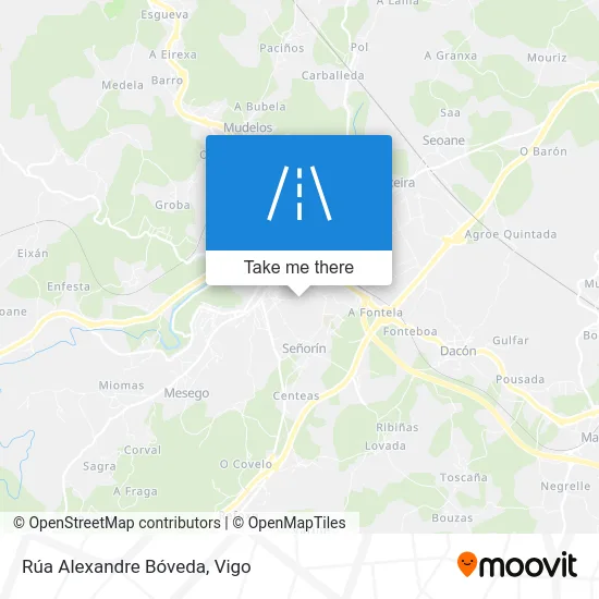 Rúa Alexandre Bóveda map