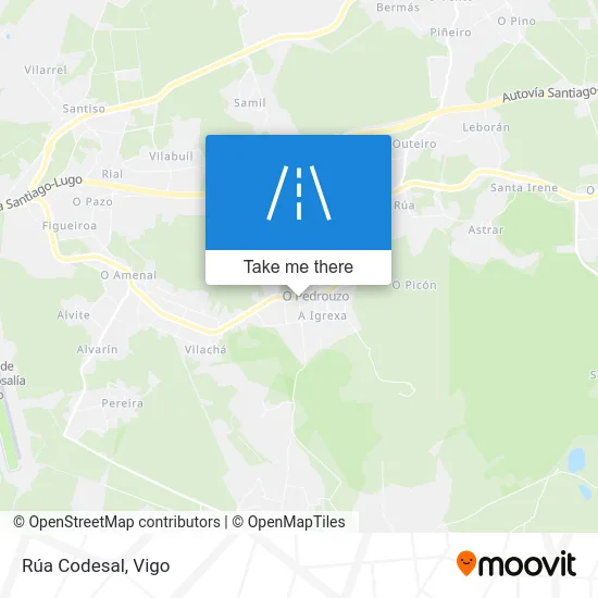 Rúa Codesal map