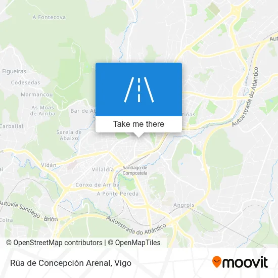 Rúa de Concepción Arenal map