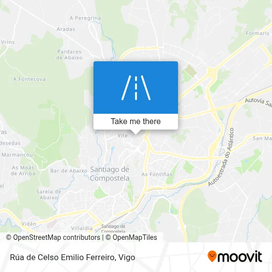 Rúa de Celso Emilio Ferreiro map