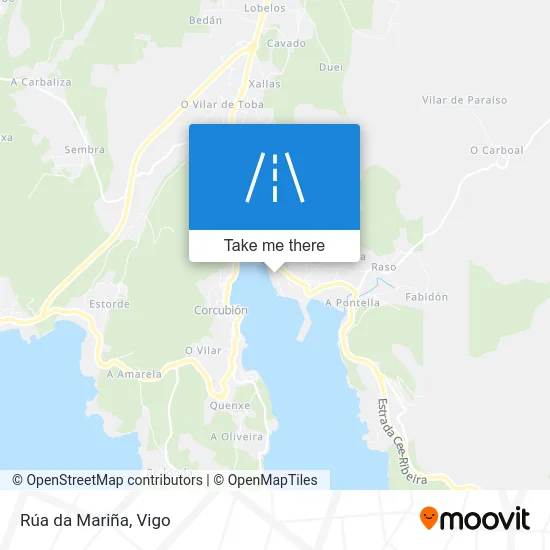 Rúa da Mariña map