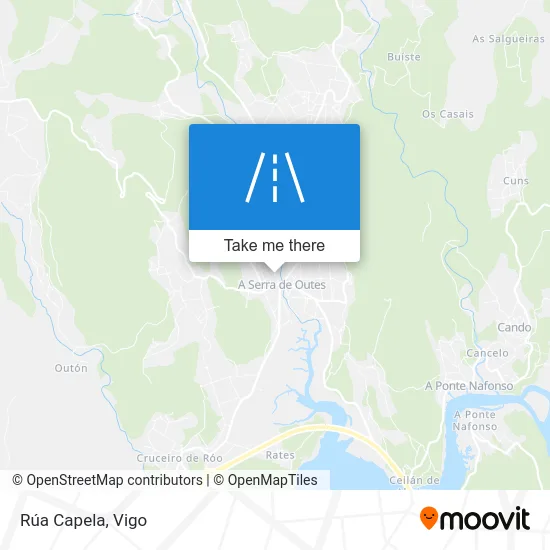Rúa Capela map