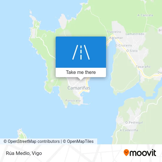 Rúa Medio map