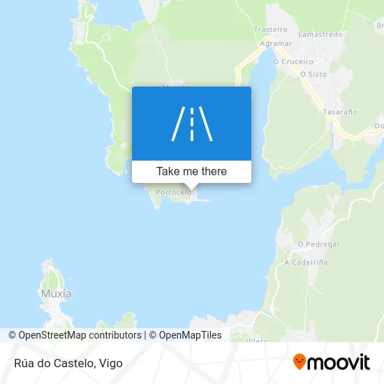 Rúa do Castelo map