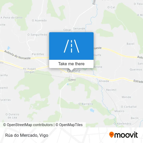 Rúa do Mercado map