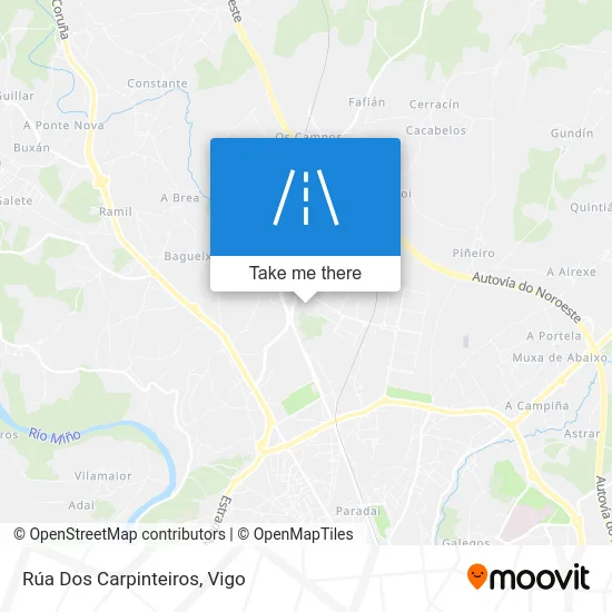 Rúa Dos Carpinteiros map