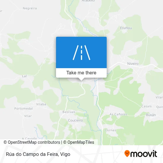 Rúa do Campo da Feira map