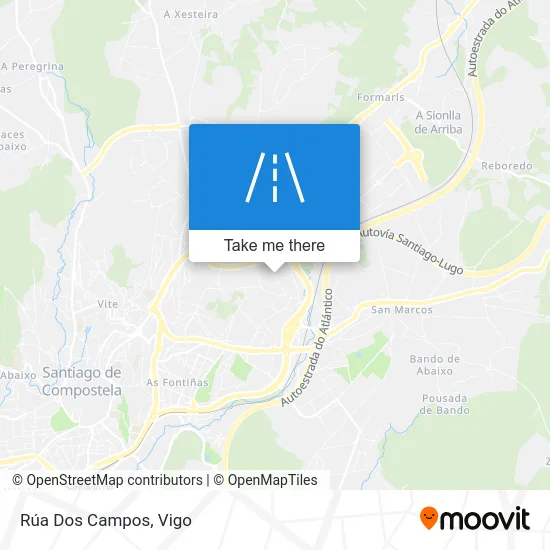 Rúa Dos Campos map