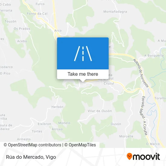 Rúa do Mercado map