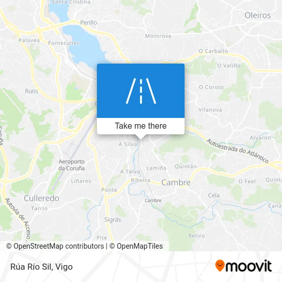 Rúa Río Sil map
