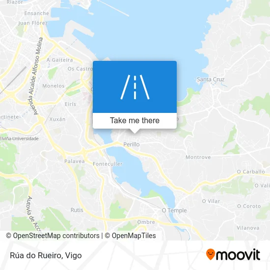 Rúa do Rueiro map
