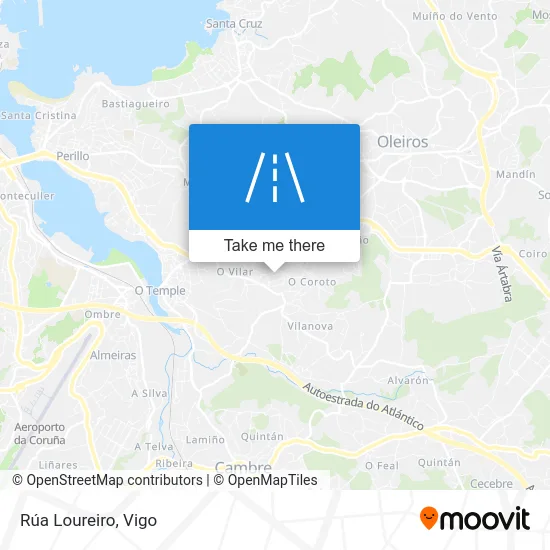 Rúa Loureiro map