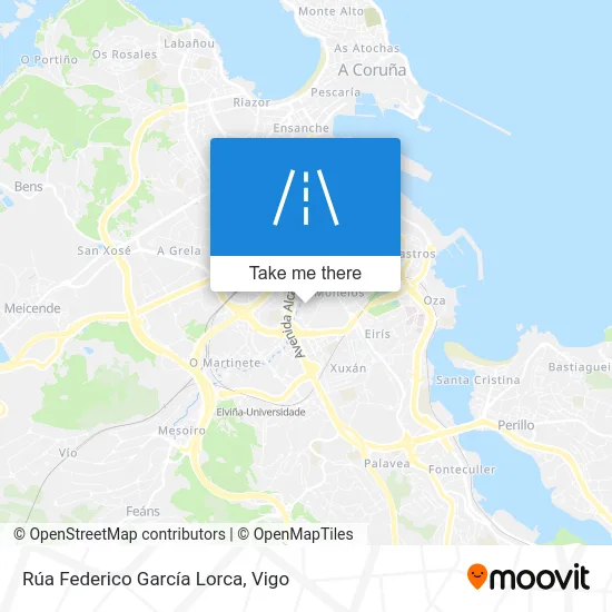 Rúa Federico García Lorca map