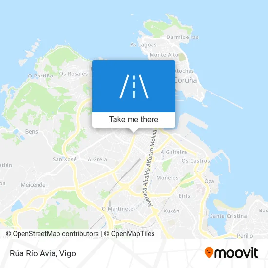 Rúa Río Avia map