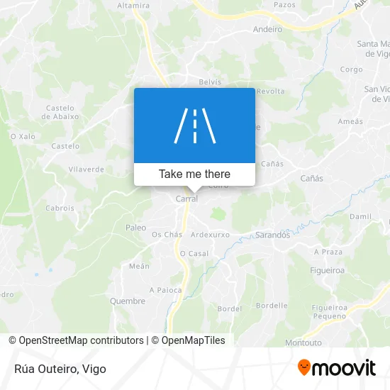 Rúa Outeiro map