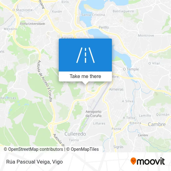 Rúa Pascual Veiga map