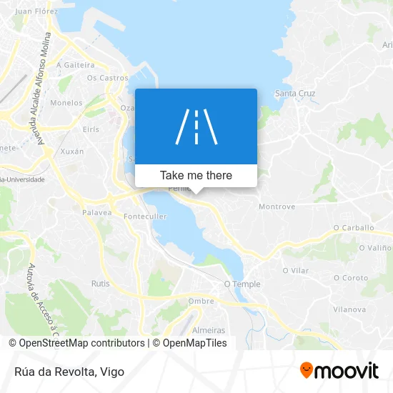 Rúa da Revolta map