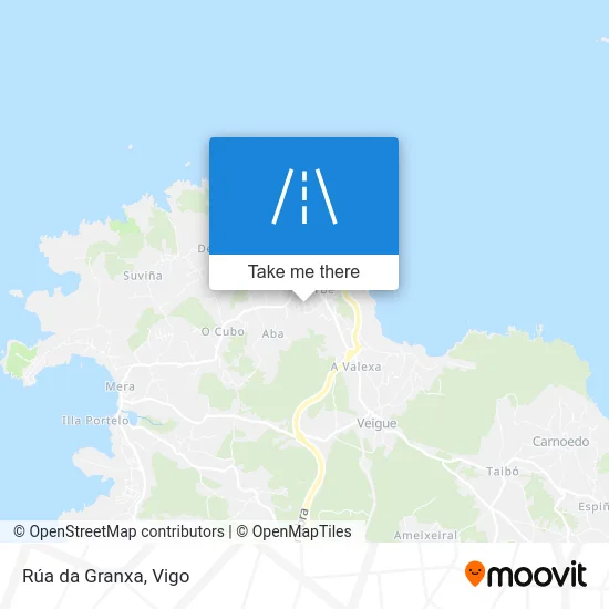 Rúa da Granxa map