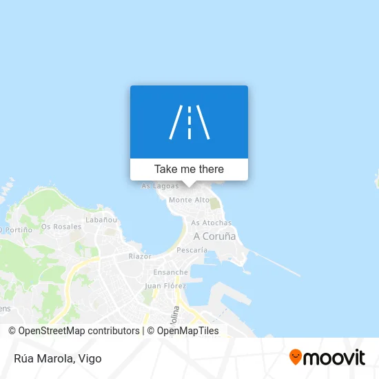 Rúa Marola map