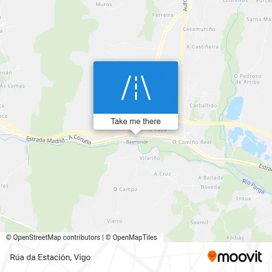 Rúa da Estación map